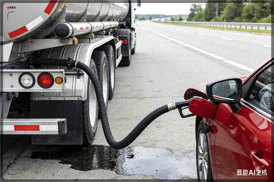 高要区汽车救援送水案例